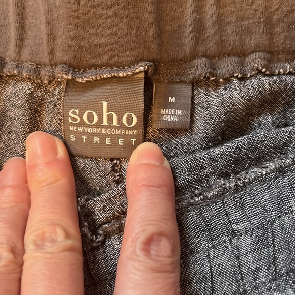 EUC Soho New York & Co. linen pants - Picture 5 of 15